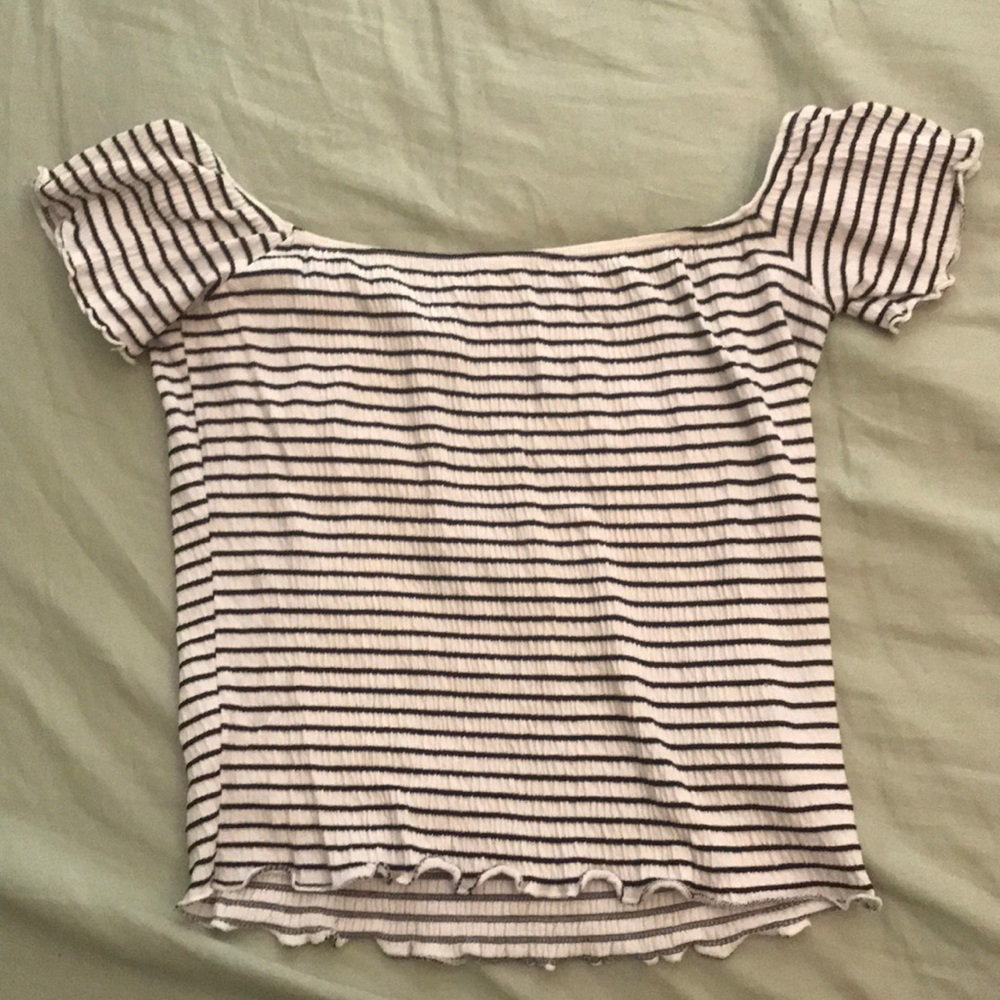 Off the shoulder shirt